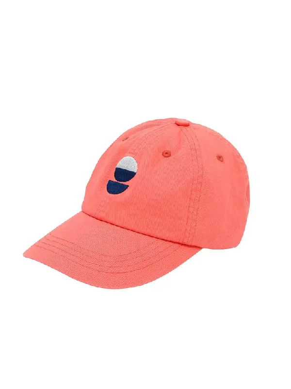 6 Panel Cap- Coral Moon