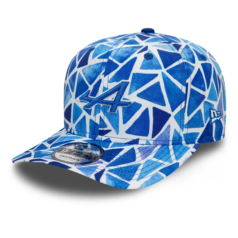 Alpine Racing Barcelona Race Special Blue 9FIFTY Snapback Cap