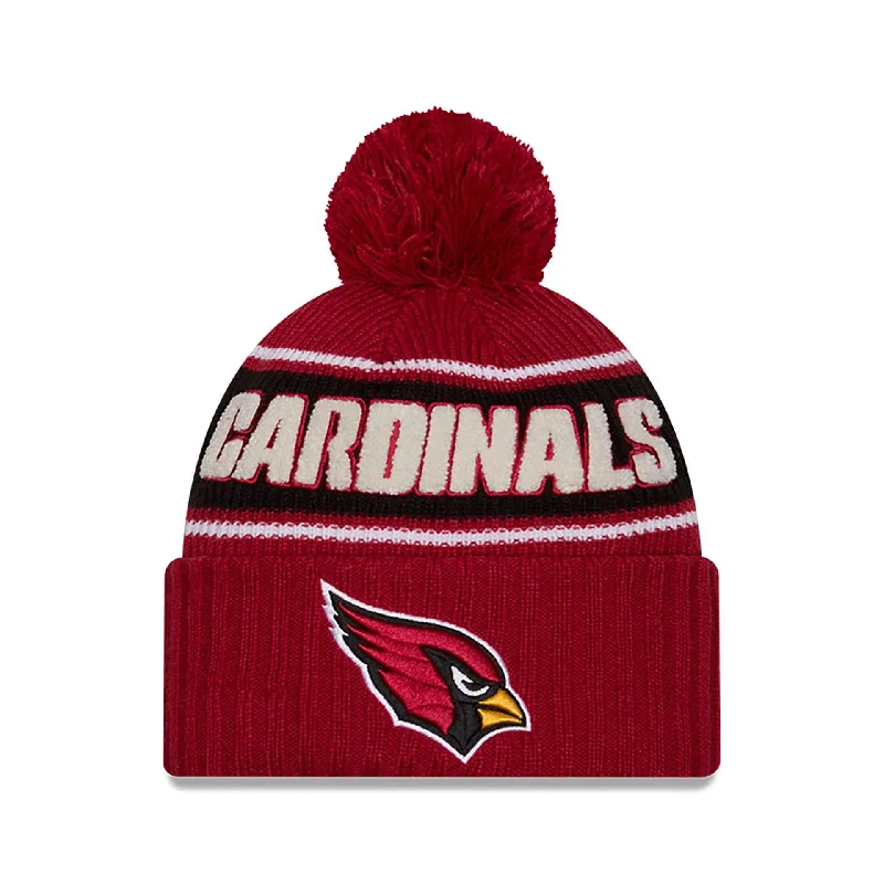 Arizona Cardinals NFL Sideline 2024 Dark Red Sport Knit Beanie Hat