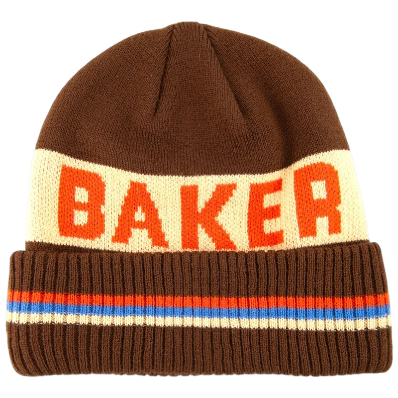 Baker Olympian Beanie - Dark Brown