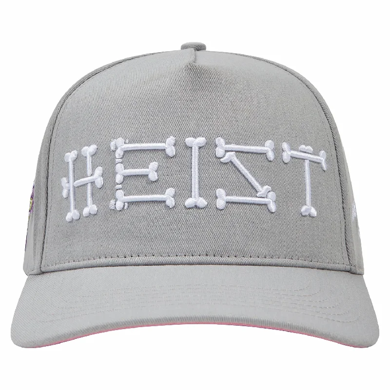 Bones Snapback Hat | Grey