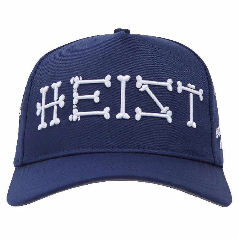 Bones Snapback Hat | Navy