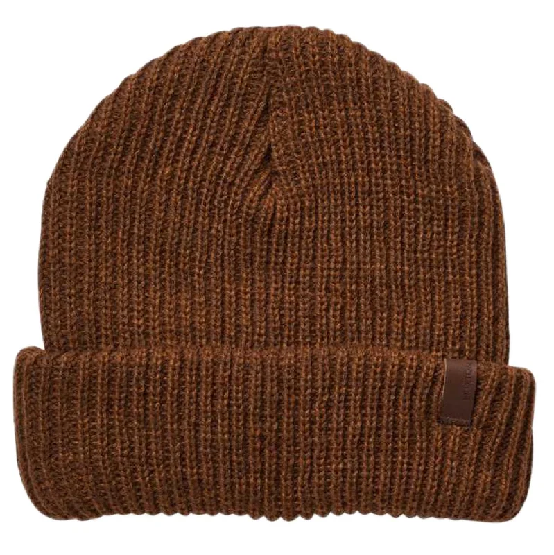 Brixton Marled Chunky Beanie - Coffee/Chocolate