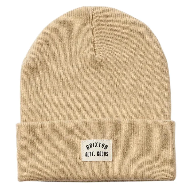 Brixton Woodburn Watch Beanie - Biscotti