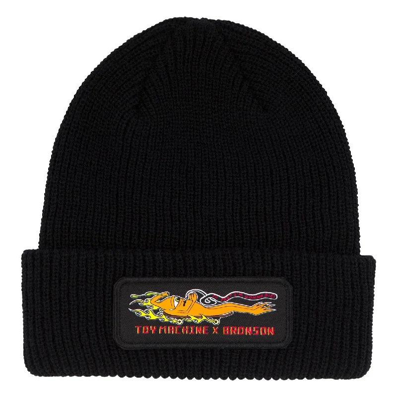 Bronson x Toy Machine Long Shoreman Beanie - Black