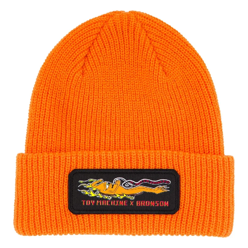 Bronson x Toy Machine Long Shoreman Beanie - Orange