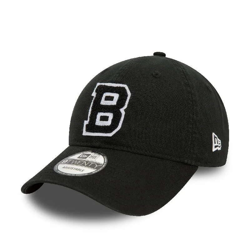 Brooklyn Dodgers MLB Varsity Cooperstown Black 9TWENTY Adjustable Cap