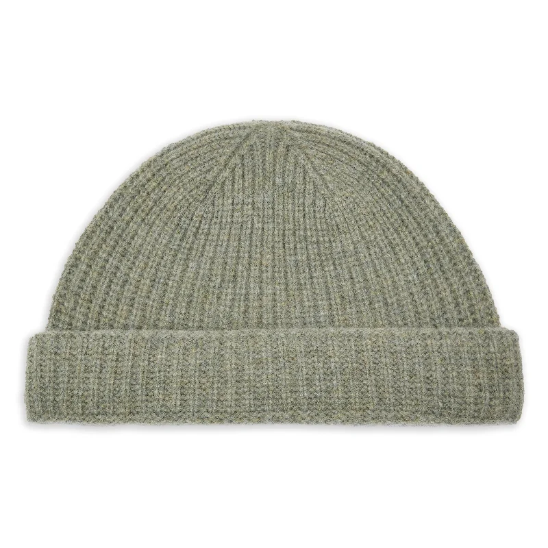 Lambswool Beanie Hat - Pear