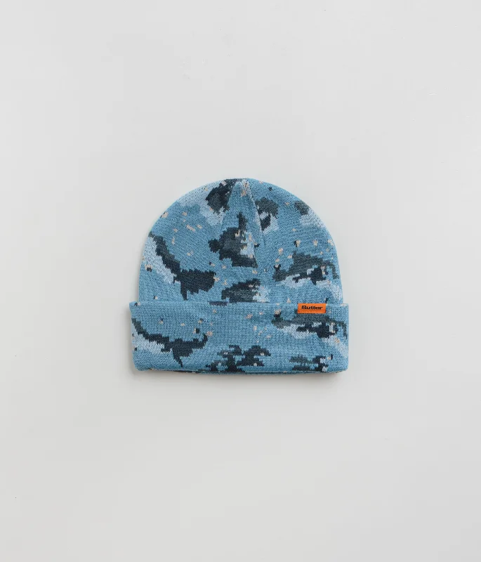 Butter Goods Desert Camo Beanie - Slate