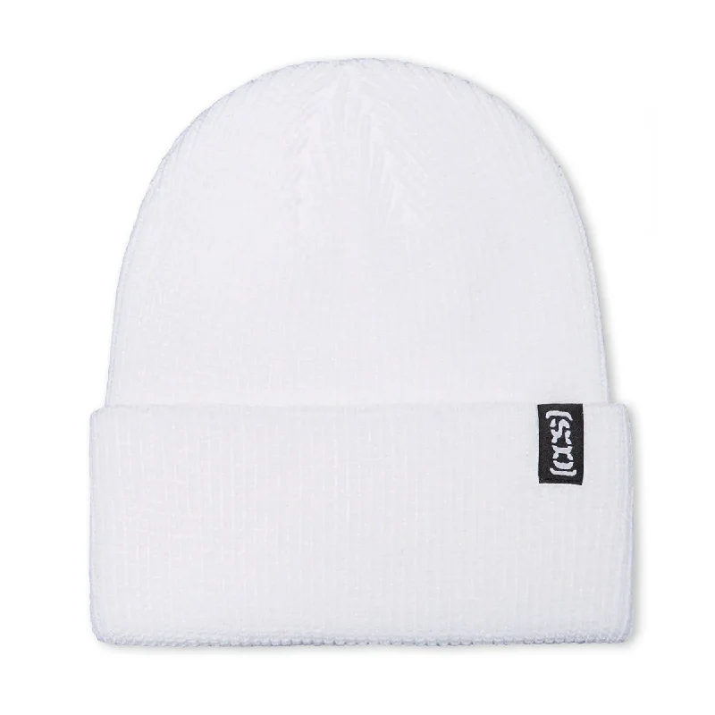 CCS Bracket Label Beanie - White