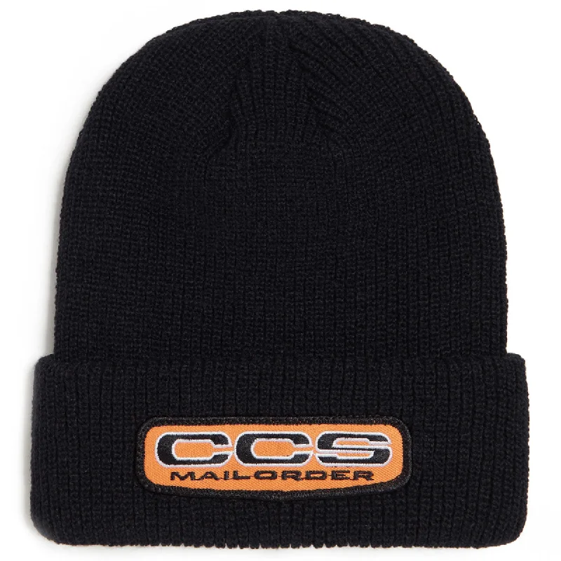 CCS Mailorder Patch Beanie - Black