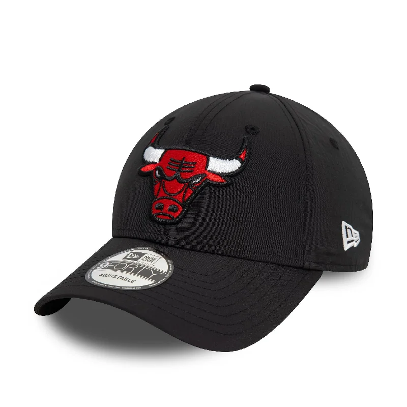 Chicago Bulls Recycled Black 9FORTY Adjustable Cap