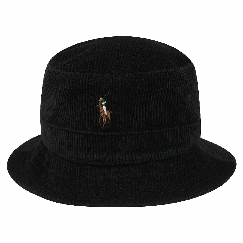 Corduroy Bucket Hat | Black