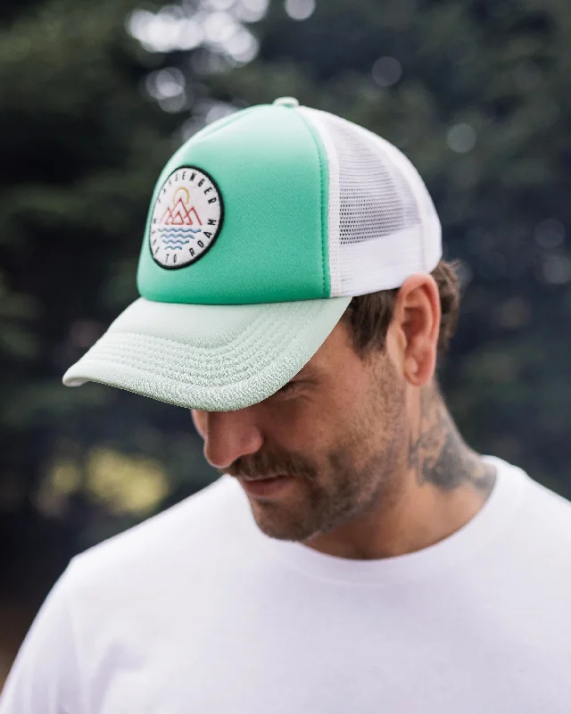 Escapism Trucker Cap - Green Fig