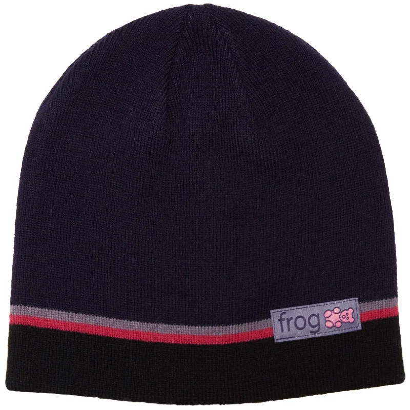 Frog Bicycle Beanie - Beige