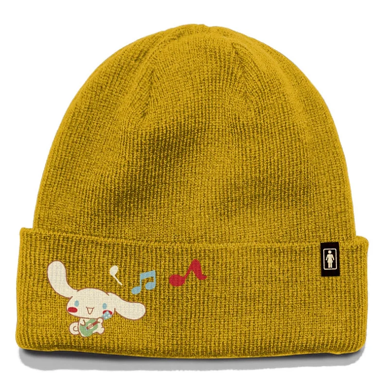 Girl x Hello Kitty Cinnamo Beanie - Gold