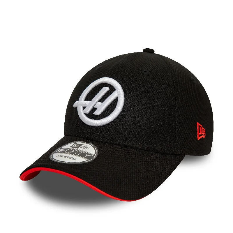 Haas Formula 1 Team Black 9FORTY Adjustable Cap