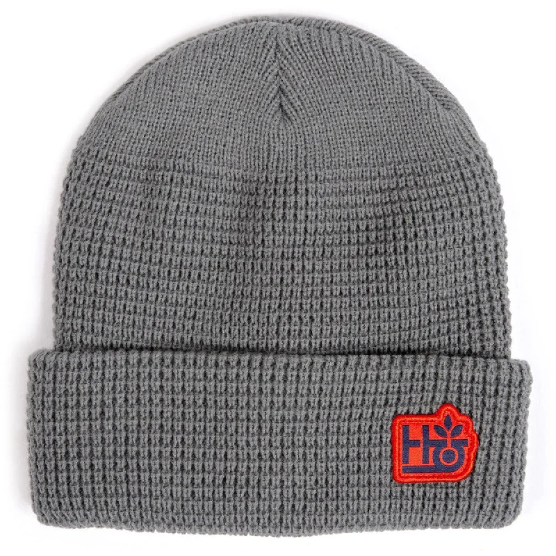 Habitat Cable Knit Pod Beanie - Grey