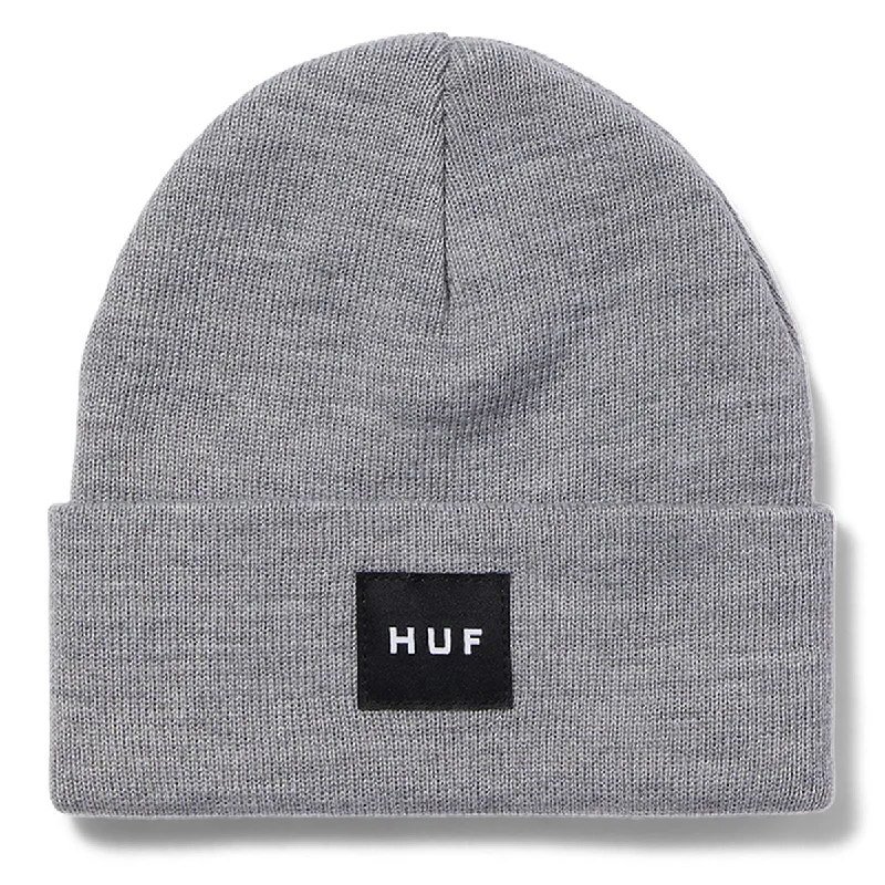 HUF Set Box Beanie - Heather Grey