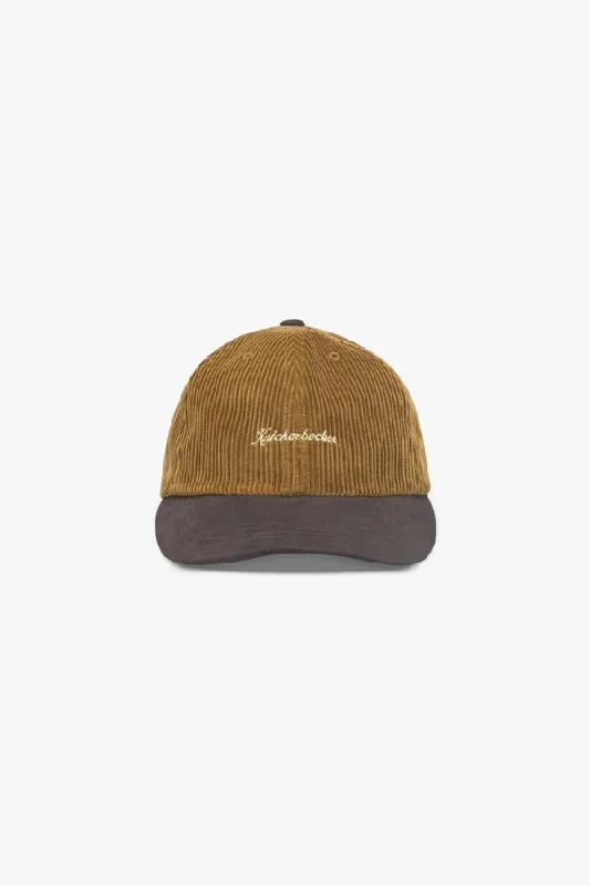 KNICKERBOCKER Script Corduroy Cap