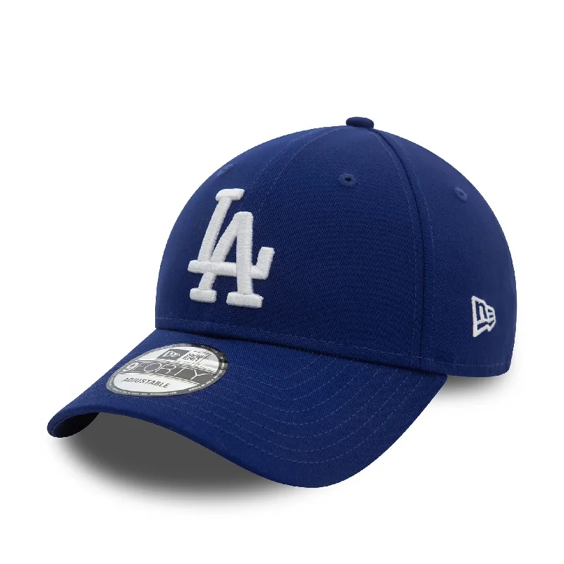 LA Dodgers MLB Side Patch Dark Blue 9FORTY Adjustable Cap