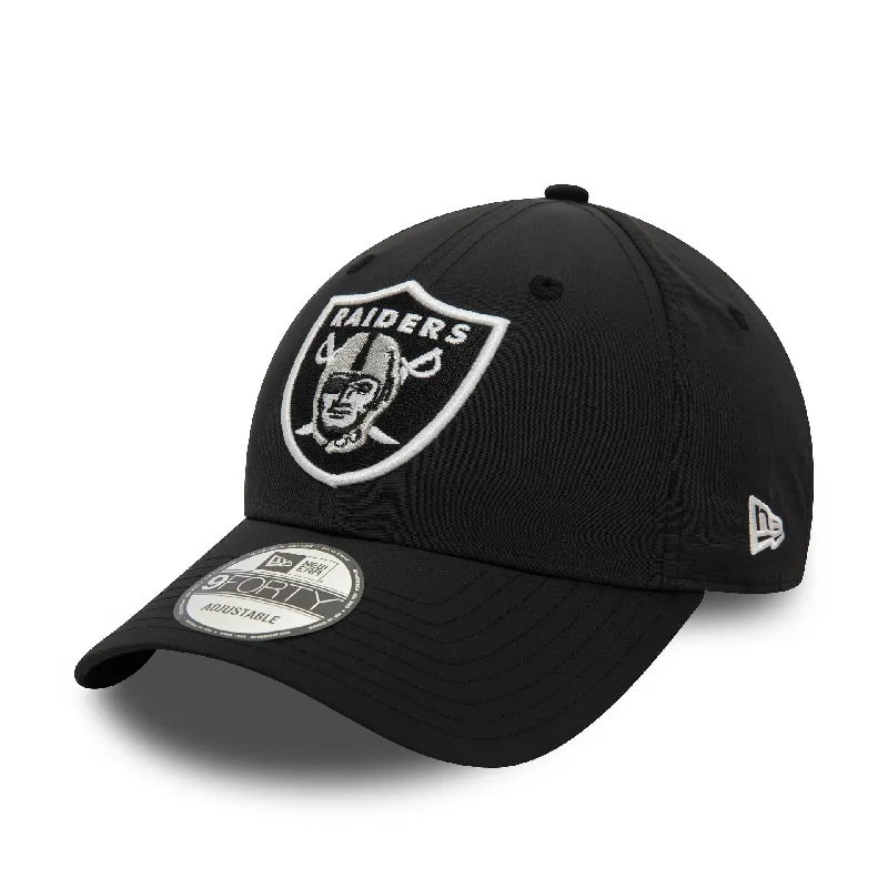 Las Vegas Raiders Recycled Black 9FORTY Adjustable Cap