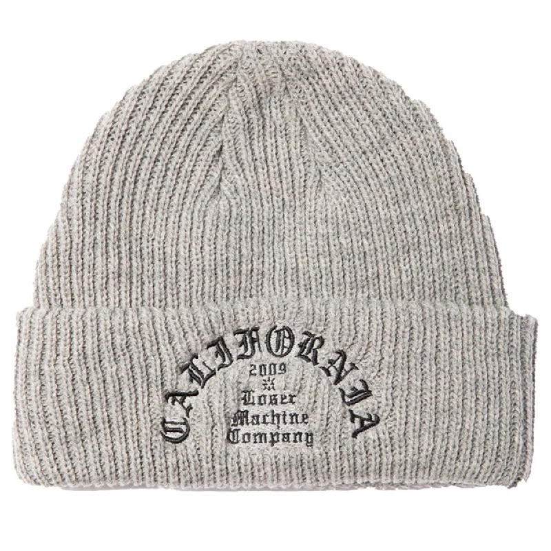 Loser Machine Fanatic Beanie - Heather Grey