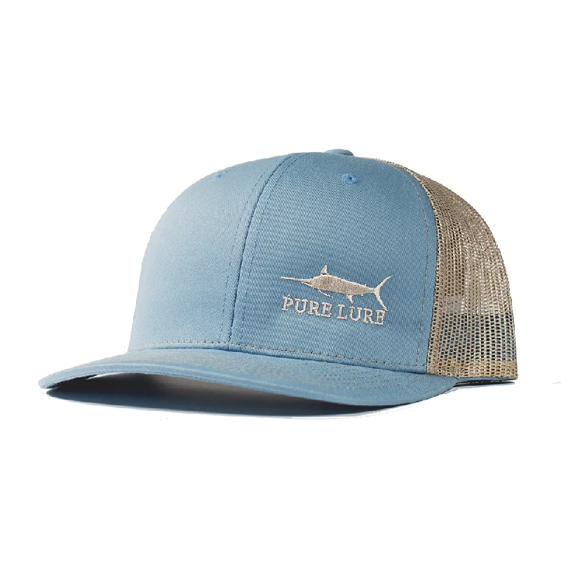 Columbia Blue / Tan