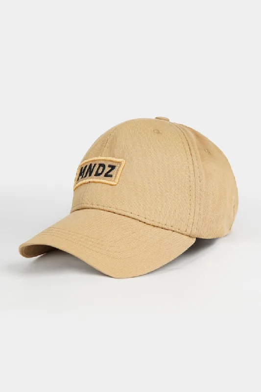 MNDZ Embroidered Cap - Khaki