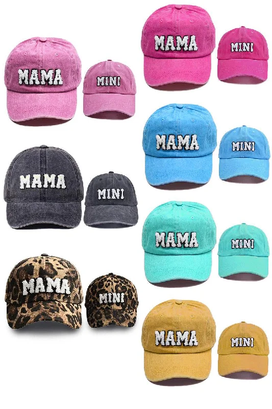 Mom & Me - "Mama & Mini" Baseball Cap