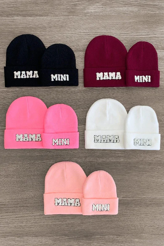 Mom & Me - "Mama & Mini" Beanies