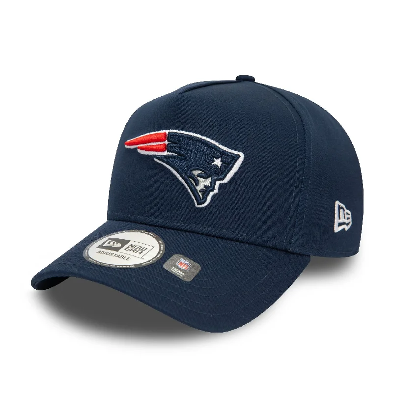 New England Patriots NFL Official Team Colours Dark Blue 9FORTY E-Frame Adjustable Cap