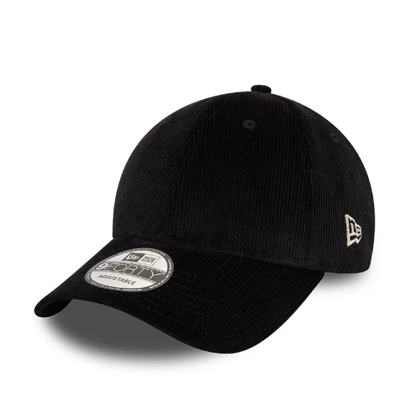 New Era Cord Black 9FORTY Adjustable Cap