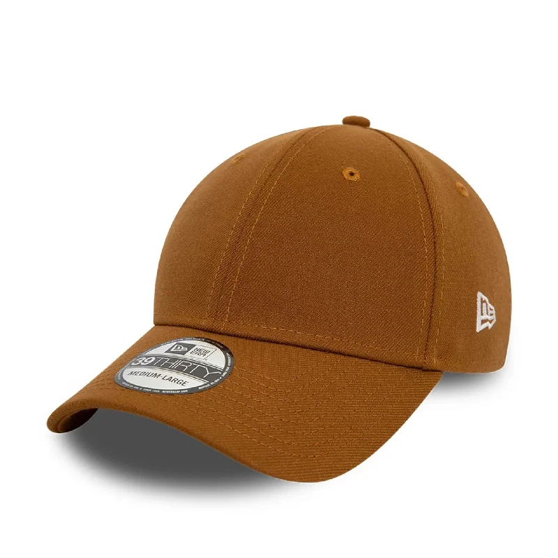 New Era Flagged Essential Brown 39THIRTY Stretch Fit Cap