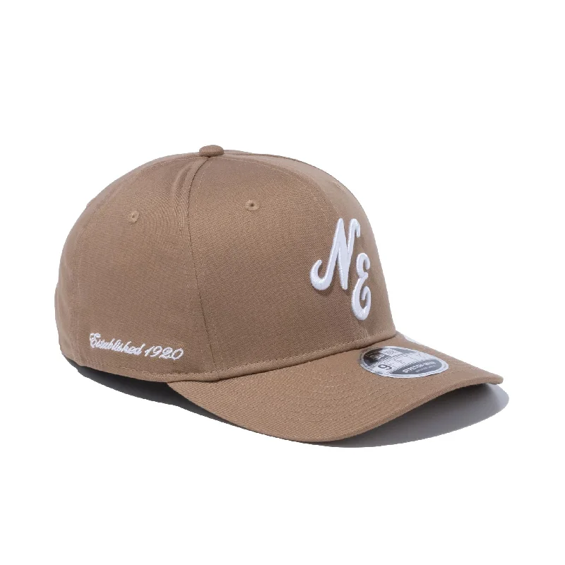 New Era Japan Classic Logo Brown 9FIFTY Stretch Snap Cap