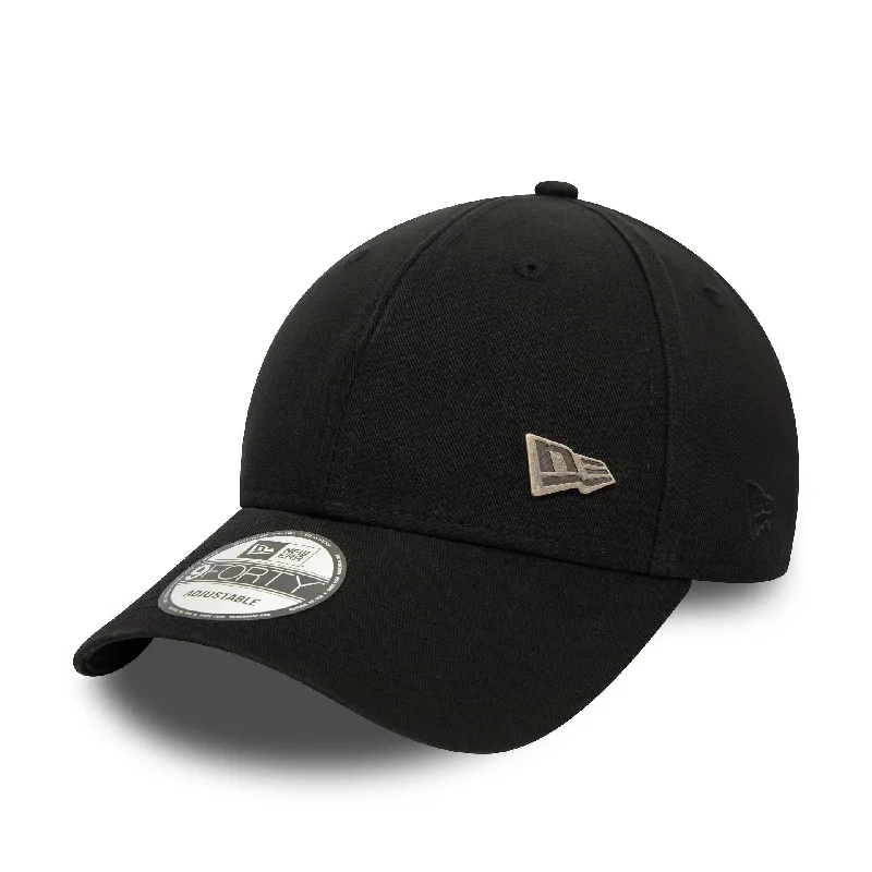 New Era Pin Black 9FORTY Adjustable Cap