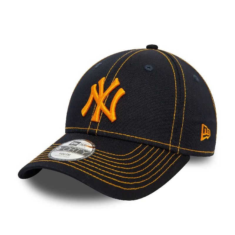 New York Yankees Youth Stitch Navy 9FORTY Adjustable Cap