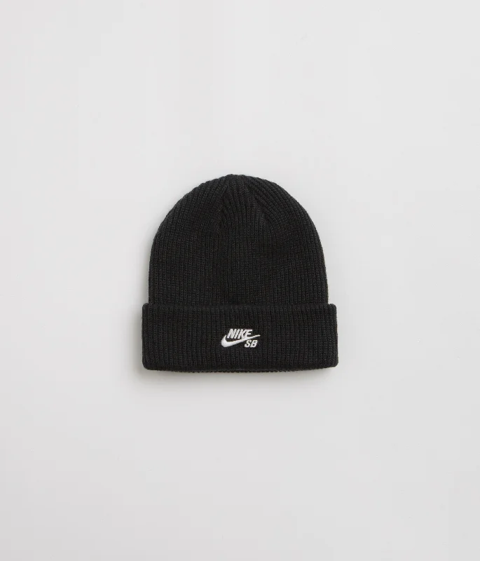 Nike SB Terra Beanie - Black / Dark Grey / White