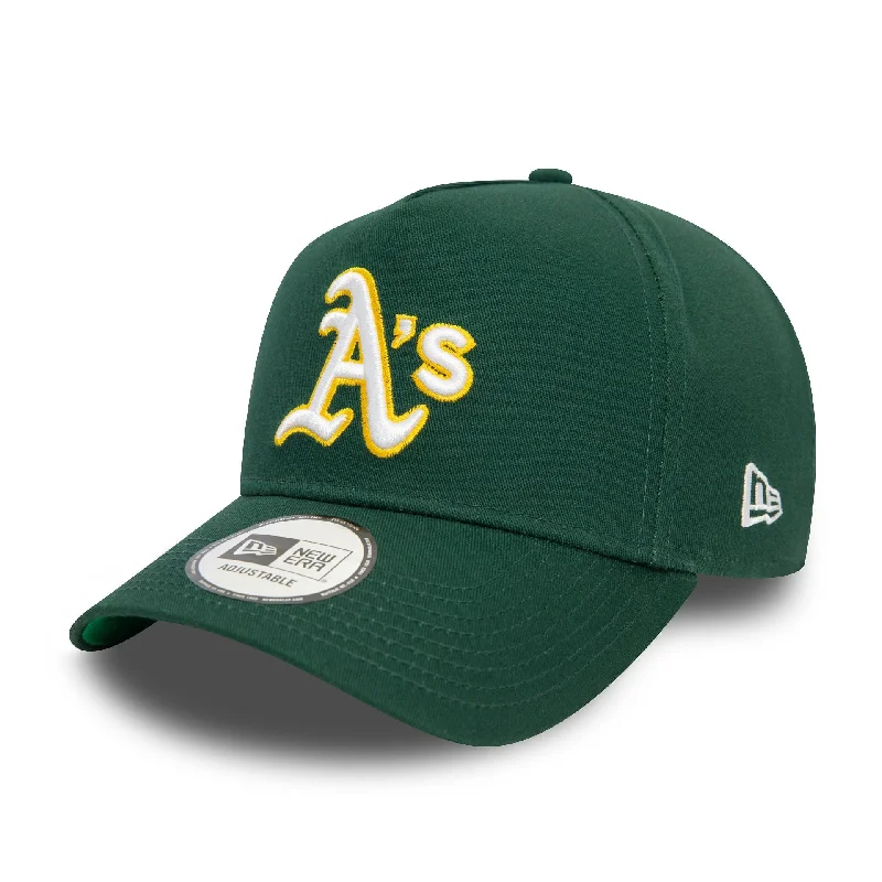 Oakland Athletics MLB Side Patch Dark Green 9FORTY E-Frame Adjustable Cap