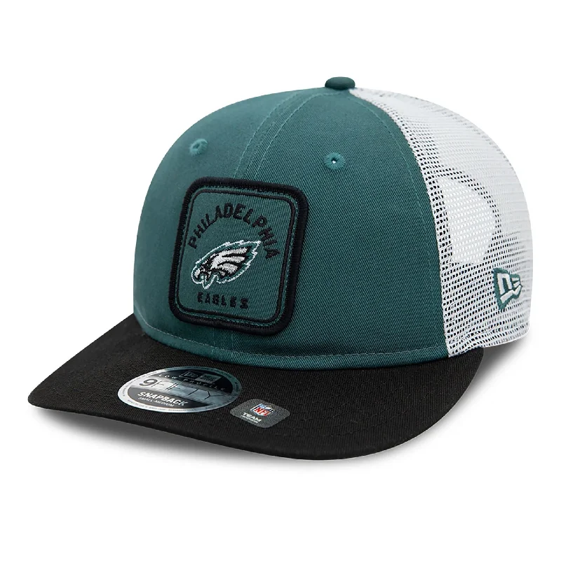 Philadelphia Eagles NFL Patch Dark Green Low Profile 9FIFTY Snapback Cap