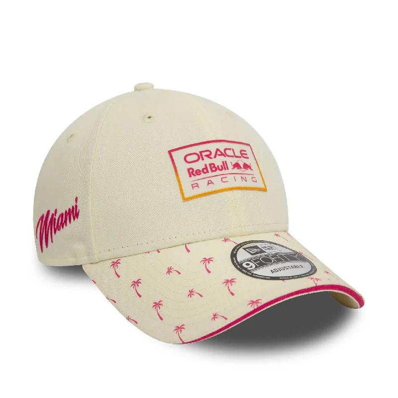 Red Bull Racing Miami Off White 9FORTY Adjustable Cap