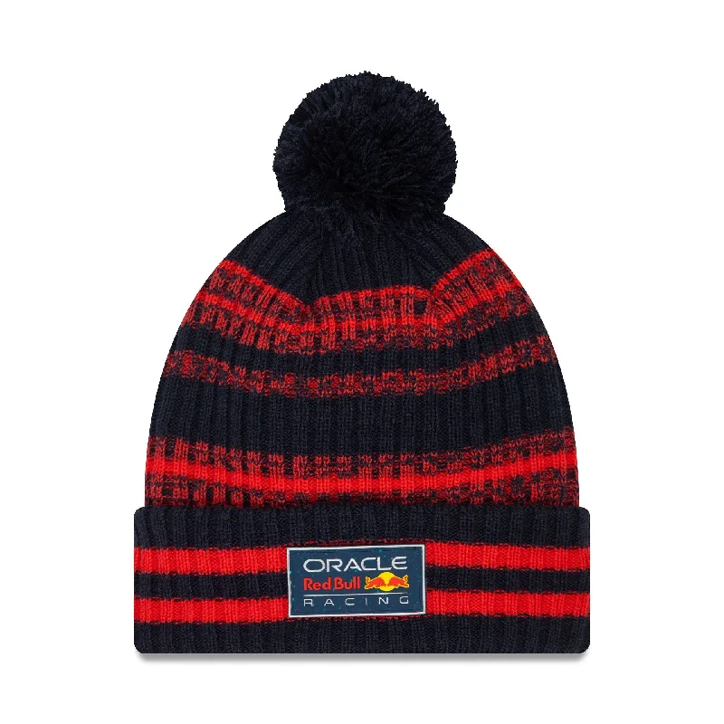 Red Bull Racing Polylana Dark Blue Cuff Knit Beanie Hat