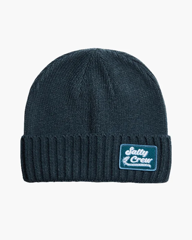 Retro Catch Beanie - Dark Slate