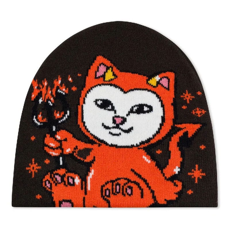 RIPNDIP Scary Cute Beanie - Charcoal