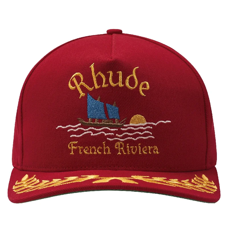 Riviera Sailing Hat | Red