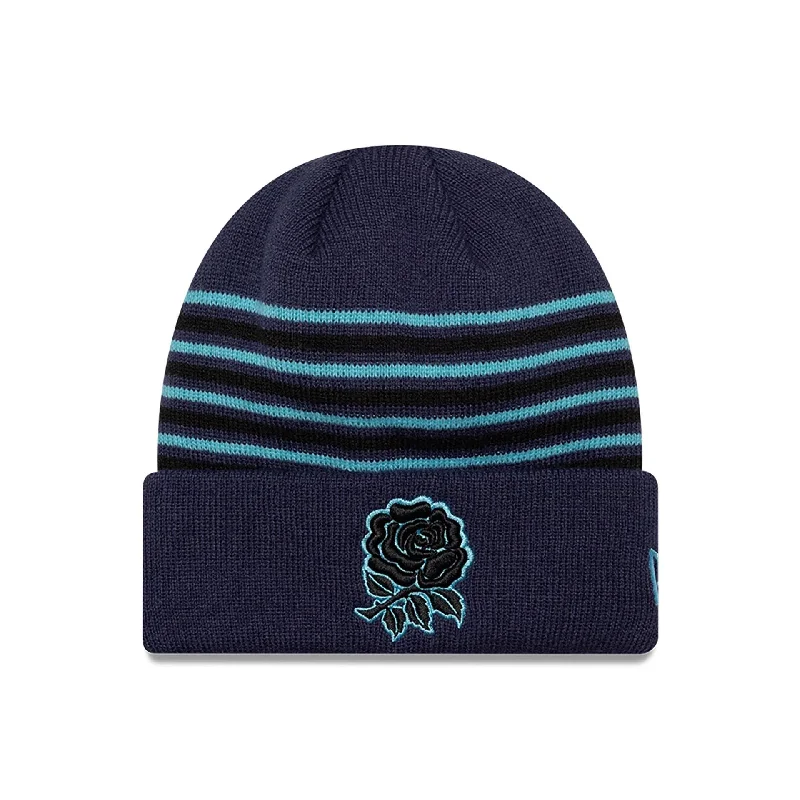 Rugby Football Union Youth Pop Colour Navy Cuff Knit Beanie Hat