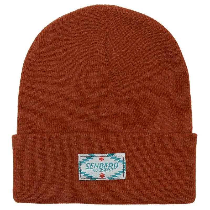 Sendero Classic Beanie - Burnt Orange