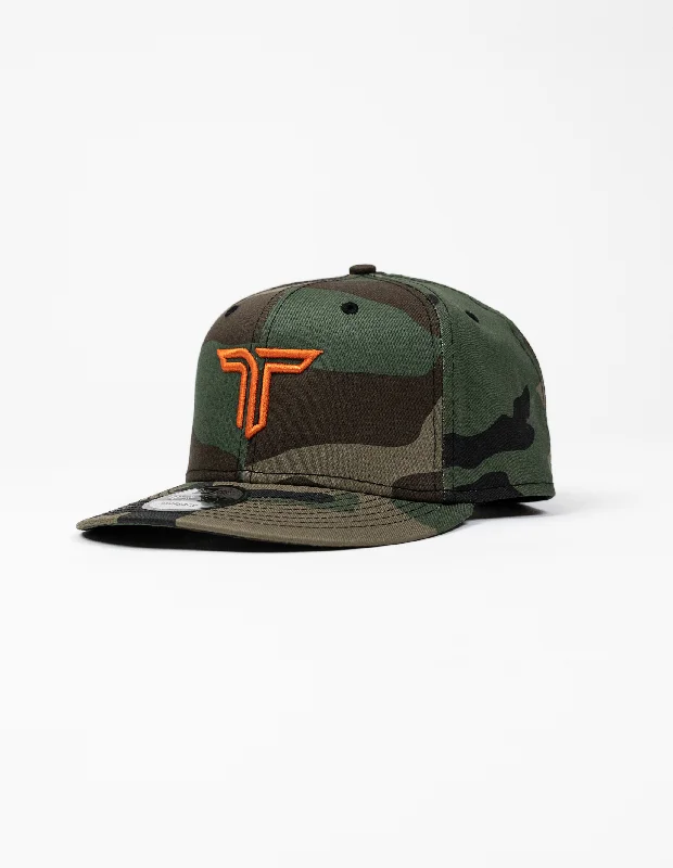 Takedown x New Era Snapback - Camo/Orange