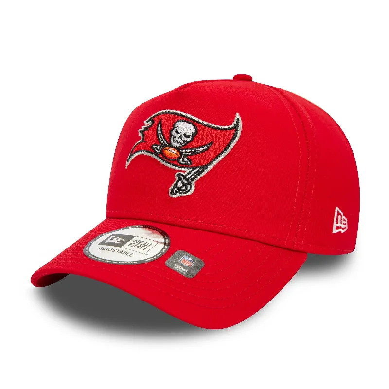 Tampa Bay Buccaneers NFL Official Team Colours Red 9FORTY E-Frame Adjustable Cap