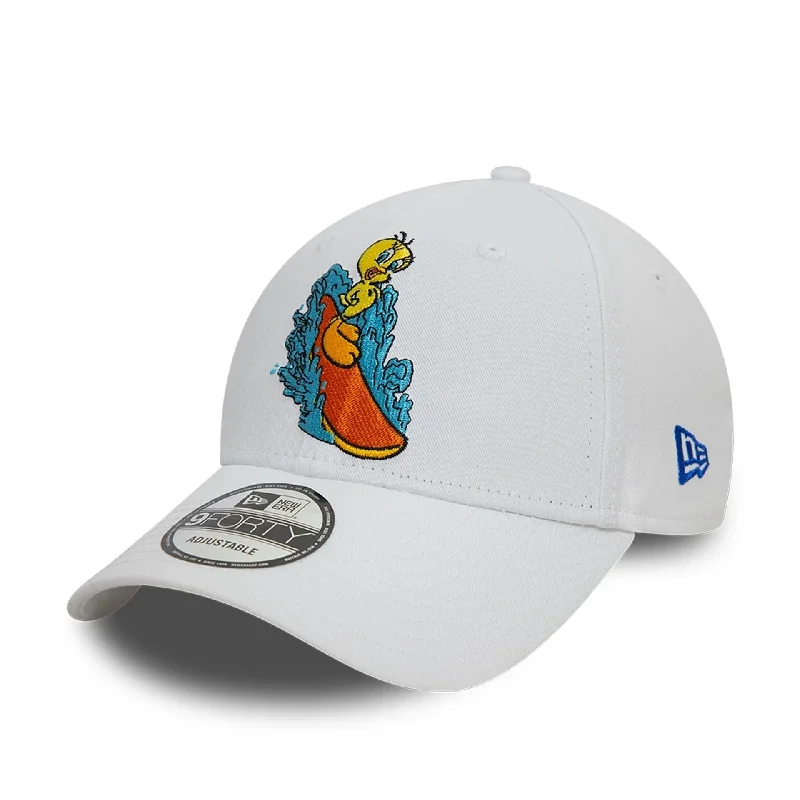 Tweety Pie Team Looney Tunes White 9FORTY Adjustable Cap